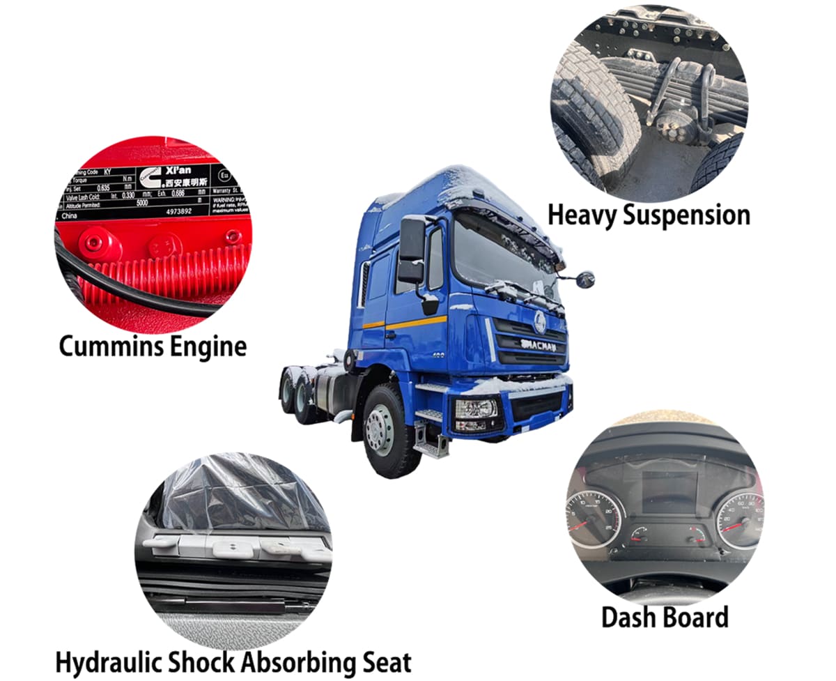 Shacman F3000 6x4 Tractor Truck Specification