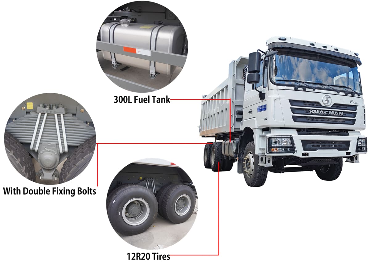 Shacman F3000 Dump Truck Specification