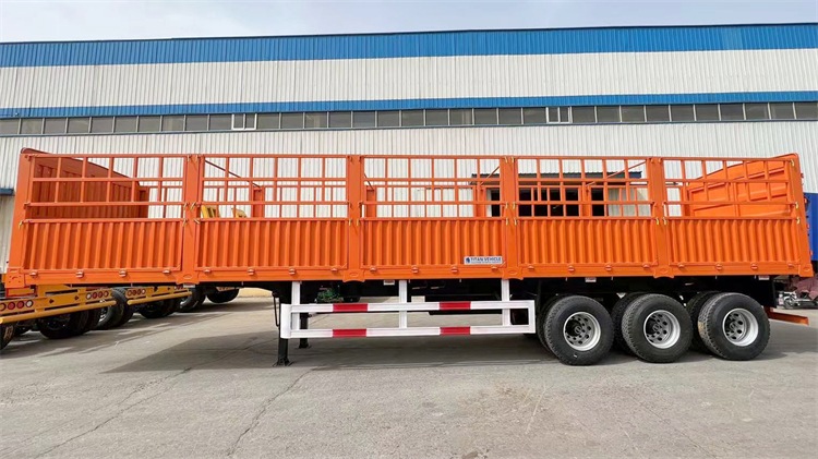 Tri Axle 60 Ton Fence Cargo Trailer for Sale In Zimbabwe, Harare